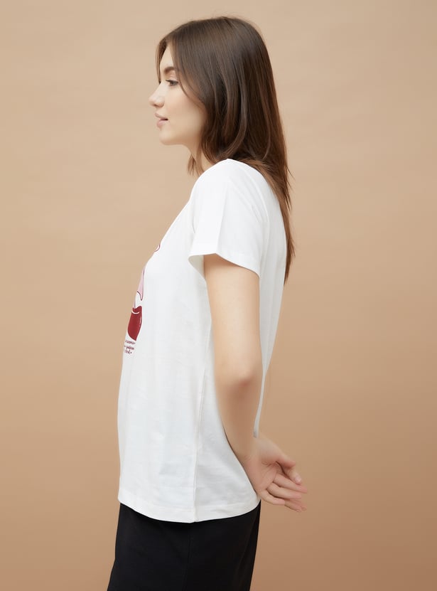GINGER Graphic Print T-shirt
