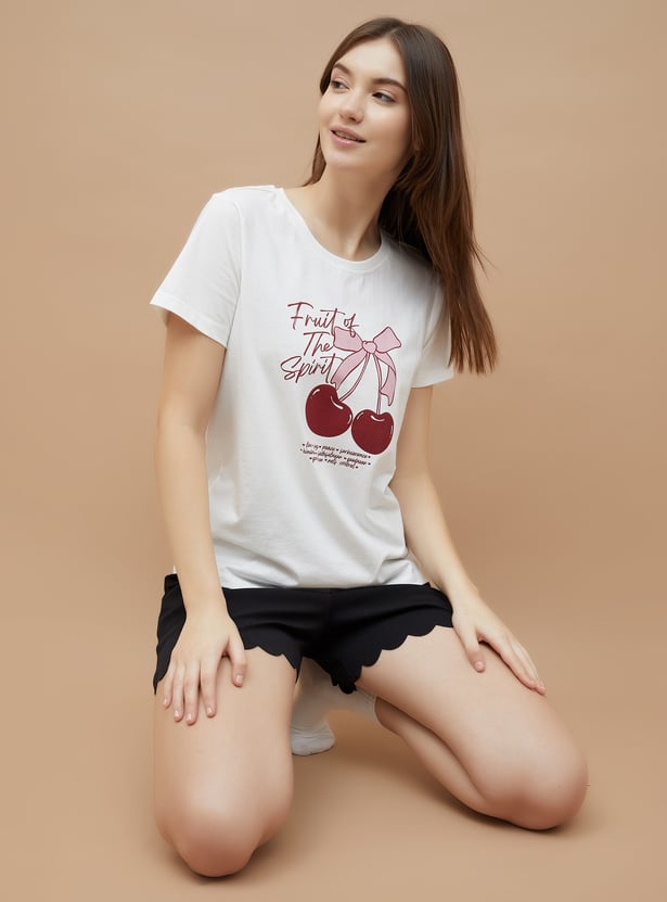 GINGER Graphic Print T-shirt