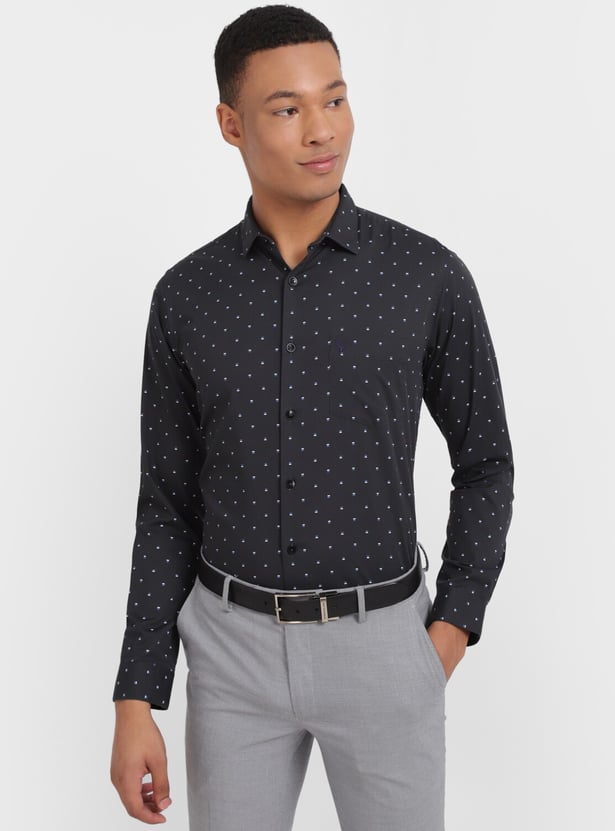 Buy ALLEN SOLLY Printed Slim Fit Formal Shirt from Allen Solly at just ...