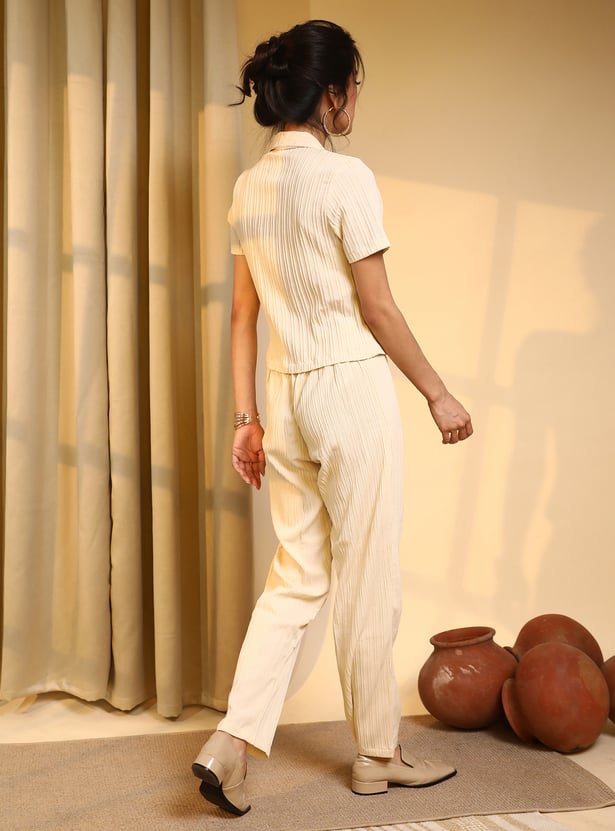 PINA COLADA Textured Co-Ord Set