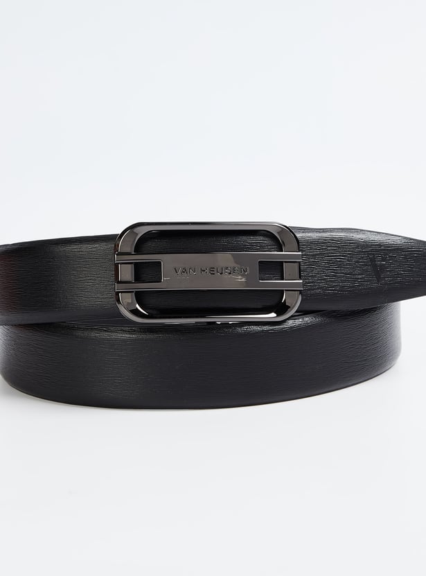 VAN HEUSEN Textured Leather Belt