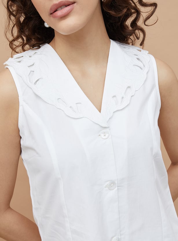 トップス JSELF Velor Tops Set White JSELF Velor Tops Set White