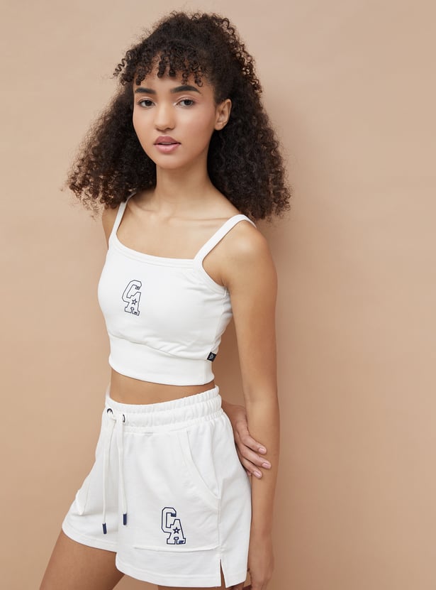 KAPPA Printed Crop Top