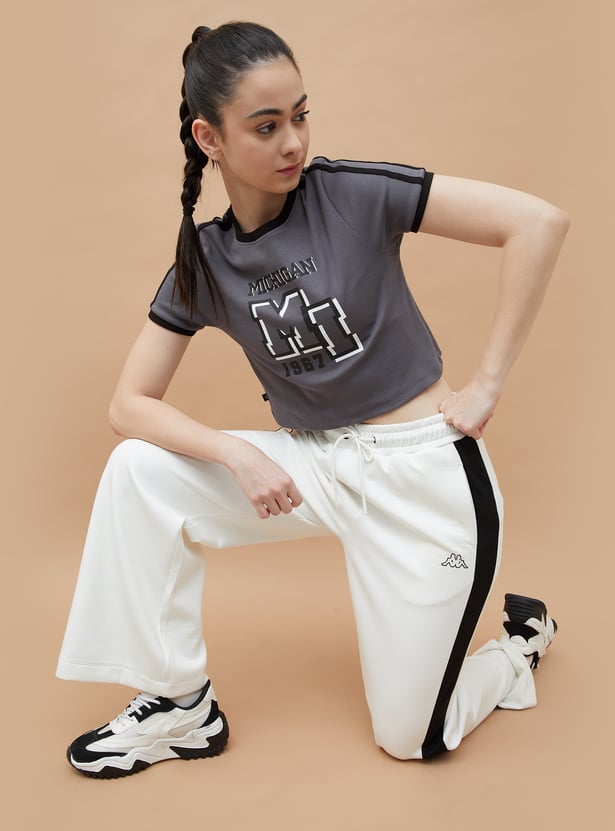 KAPPA Printed Crop T-shirt