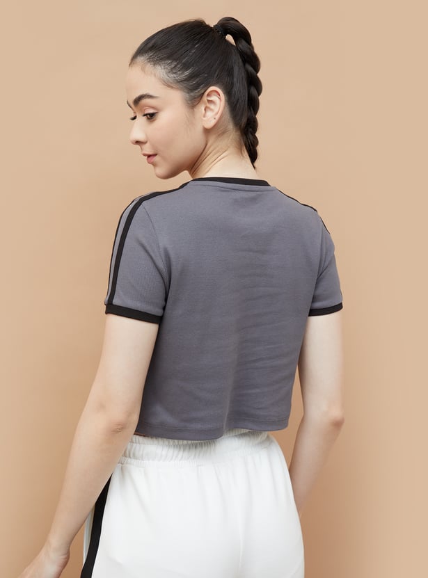 KAPPA Printed Crop T-shirt