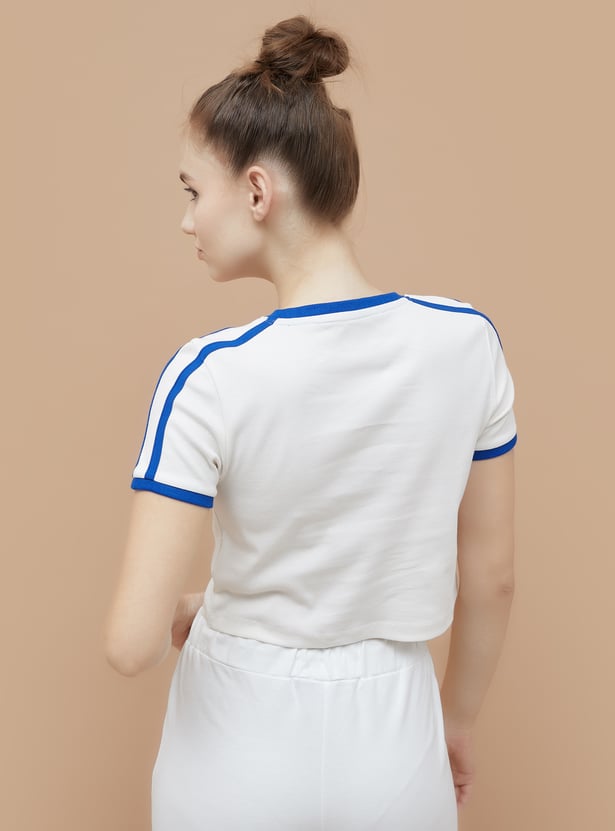 KAPPA Printed Crop T-shirt