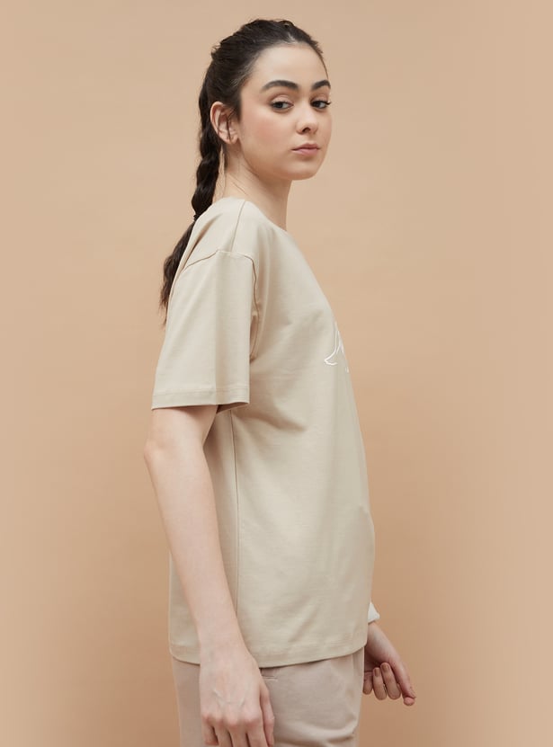KAPPA Brand Print Athletic T-shirt