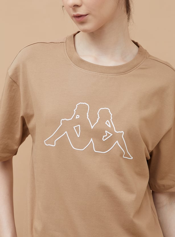 KAPPA Brand Print Athletic T-shirt