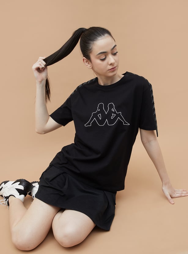 KAPPA Brand Logo Printed T-shirt