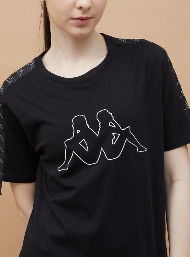 KAPPA Brand Logo Printed T-shirt