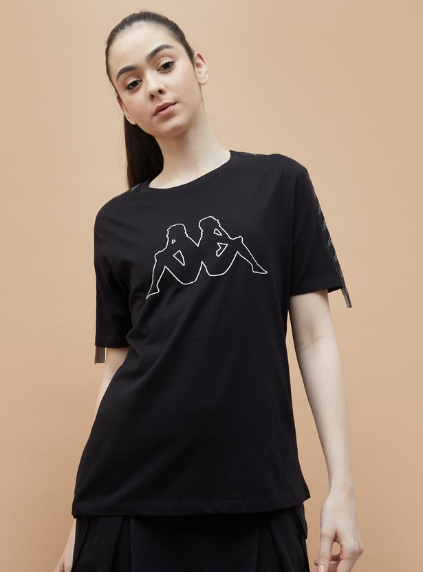 KAPPA Brand Logo Printed T-shirt