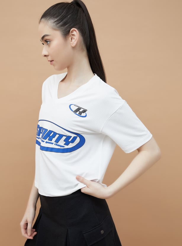 KAPPA Typographic Print Sports T-shirt