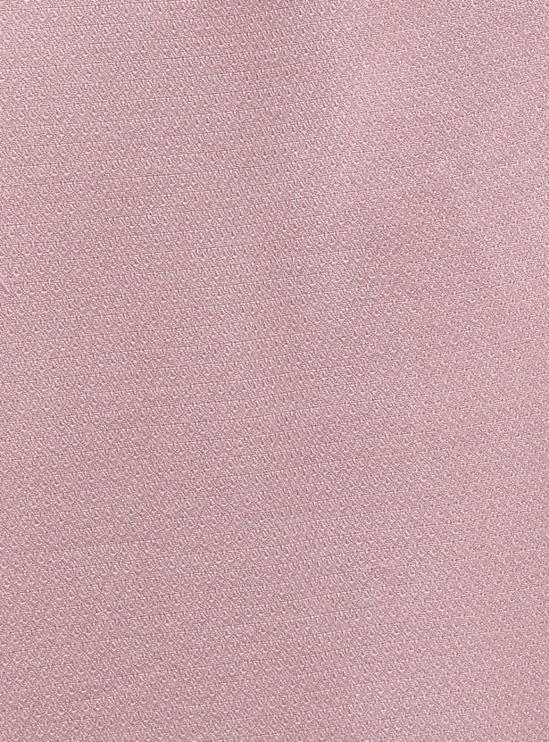 FAME FOREVER Solid Tie-Up Neck Top