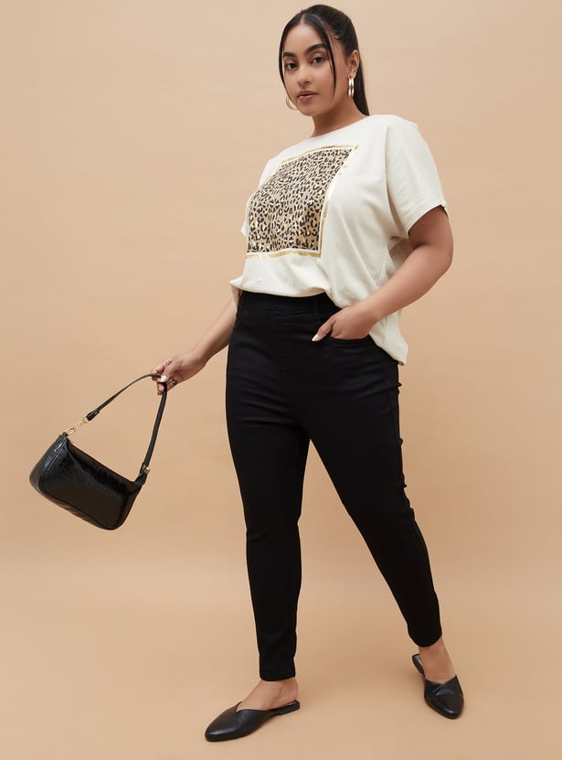 NEXUS Solid Regular Fit Jeggings