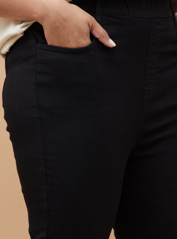 NEXUS Solid Regular Fit Jeggings