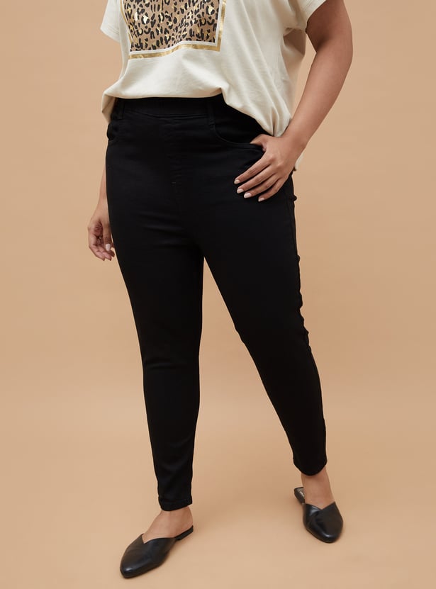 NEXUS Solid Regular Fit Jeggings