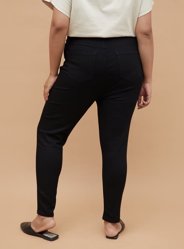 NEXUS Solid Regular Fit Jeggings
