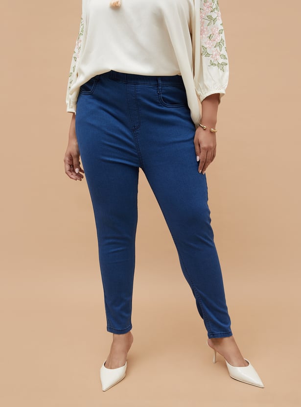 NEXUS Solid Regular Fit Jeggings