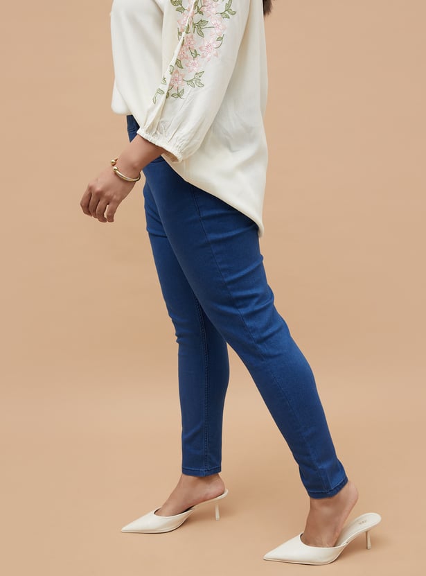 NEXUS Solid Regular Fit Jeggings