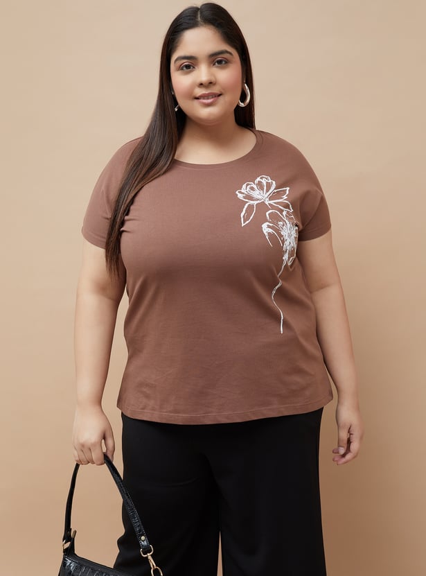 NEXUS Printed Detail Top