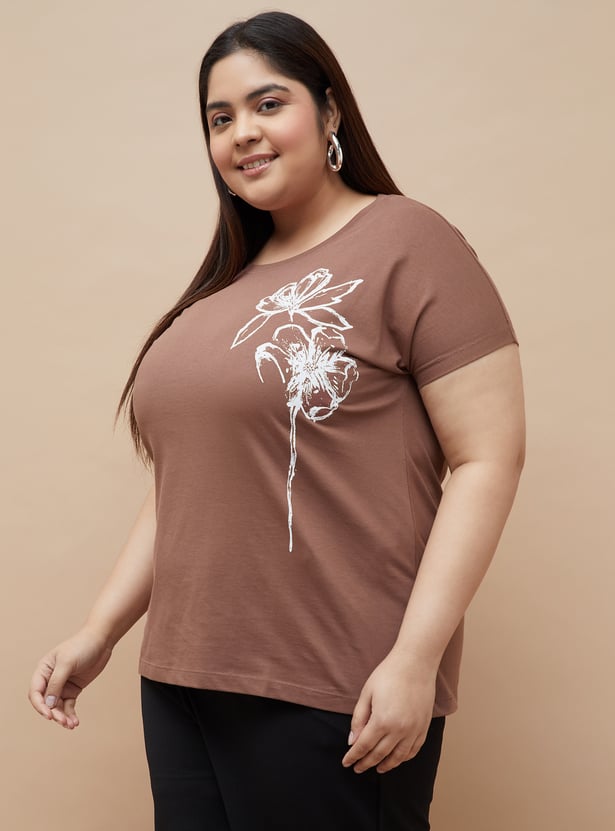 NEXUS Printed Detail Top