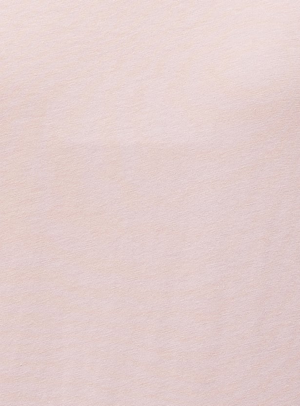 NEXUS Floral Print T-shirt with Extended Sleeves