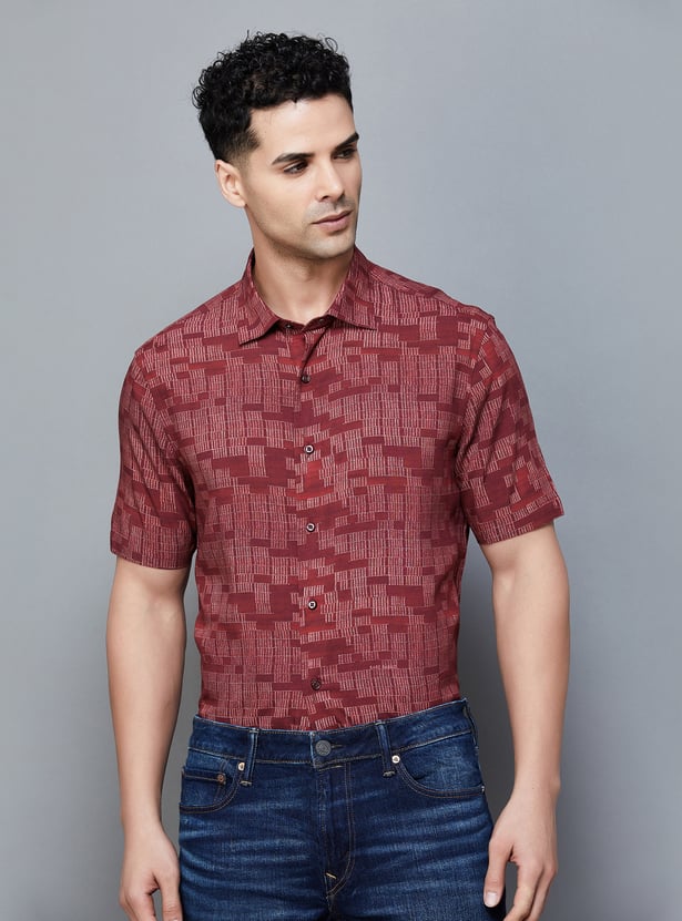Rare Rabbit Shitrt Buy RARE RABBIT Printed Regular Fit Shirt from Rare Rabbit at just INR ...