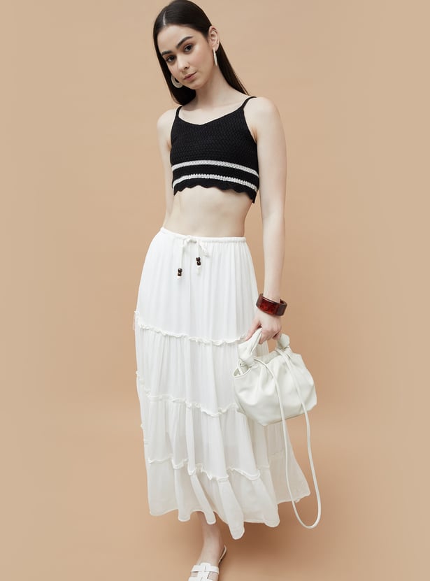 GINGER Crocheted Crop Top