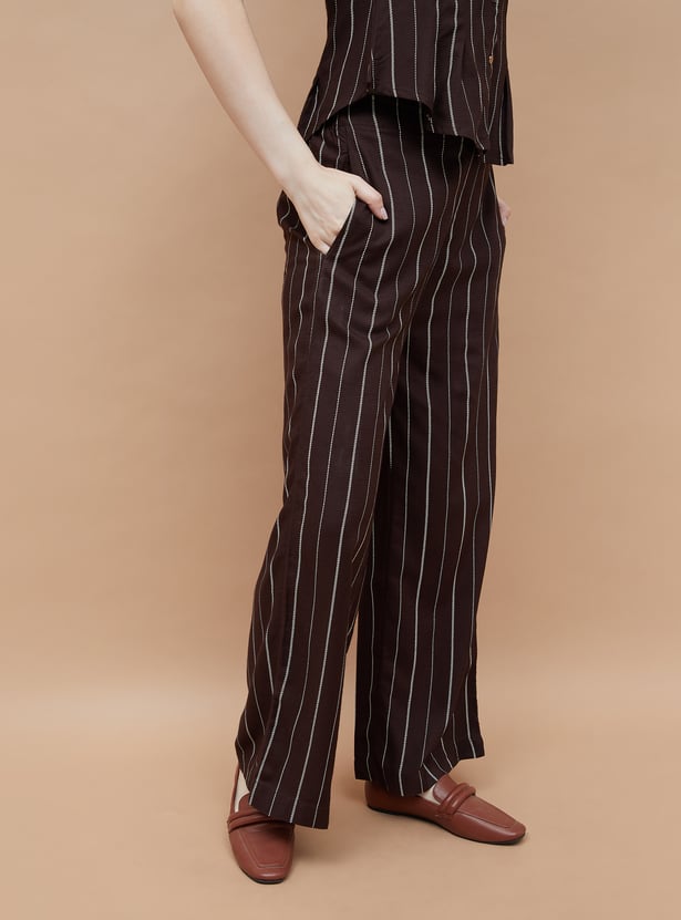 Size【32】atlast&co Stripe Trousers Classic Stripe pants – Athflex