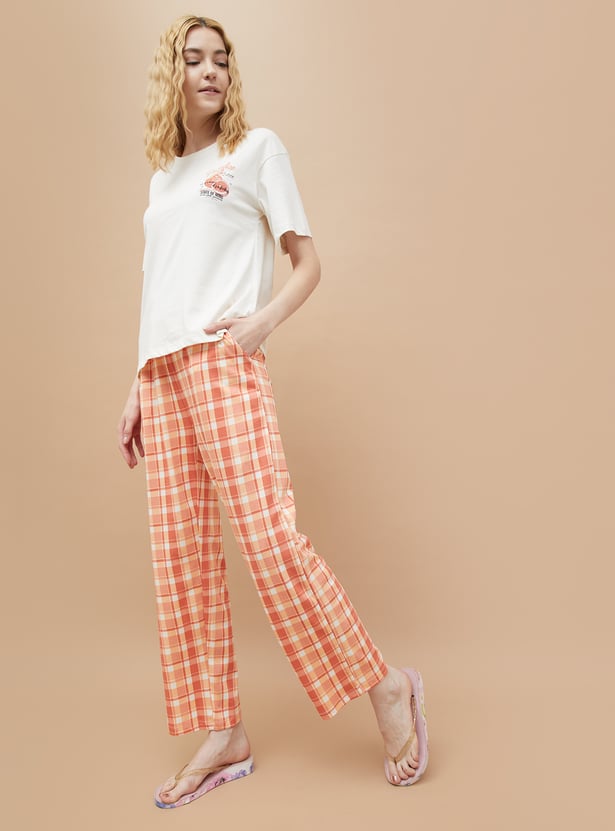 GINGER Printed Night Suit