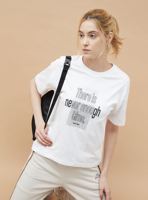 KAPPA Typographic Print Sports T-shirt