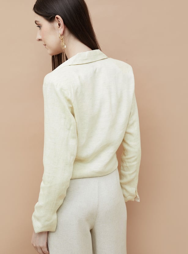 CODE Solid Crop Jacket