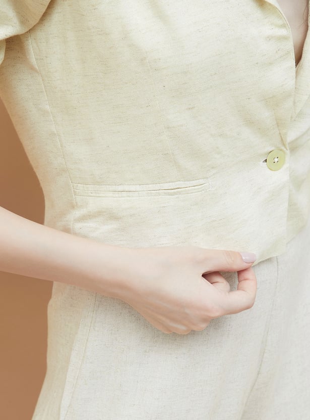 CODE Solid Crop Jacket