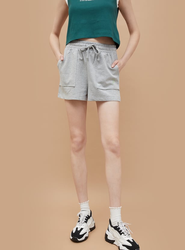 KAPPA Solid Athletic Shorts