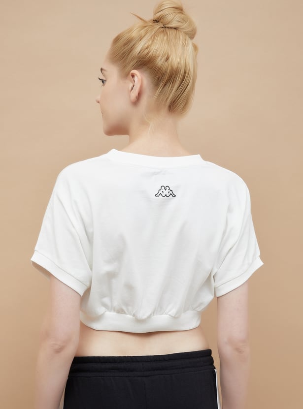 KAPPA Printed Crop T-shirt