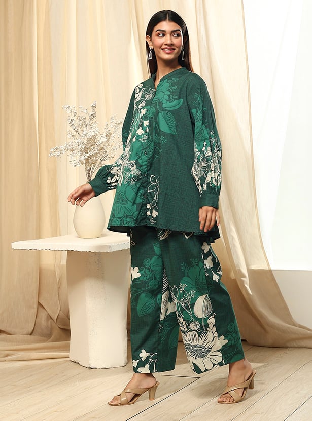 BIBA Floral Print Co-Ord Set