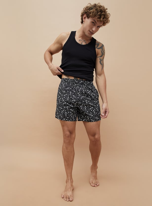 FAME FOREVER Printed Boxers - Pack of 2