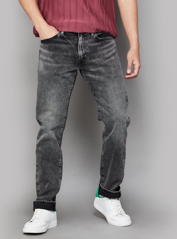 LEVI'S 511 Washed Slim Straight Jeans