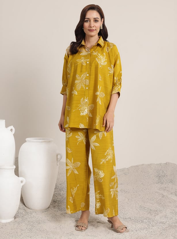LIBAS Floral Print Co-Ord Set