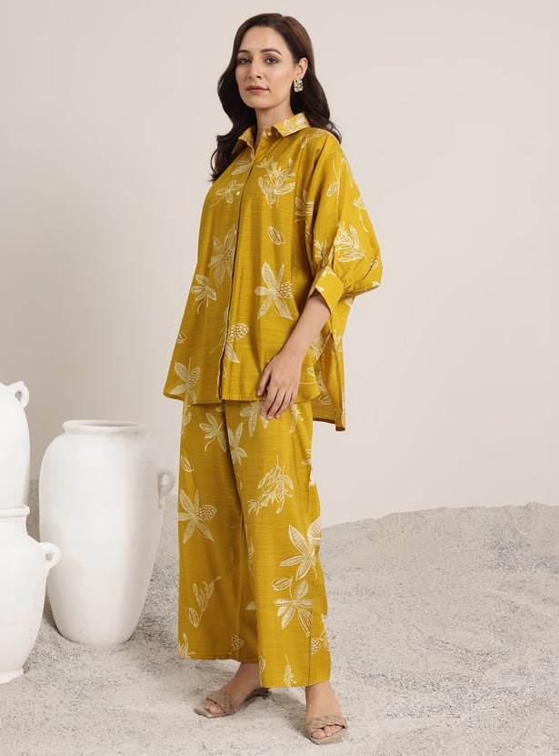 LIBAS Floral Print Co-Ord Set