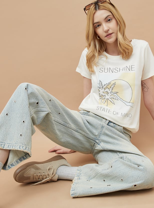 GINGER Printed Lounge T-shirt