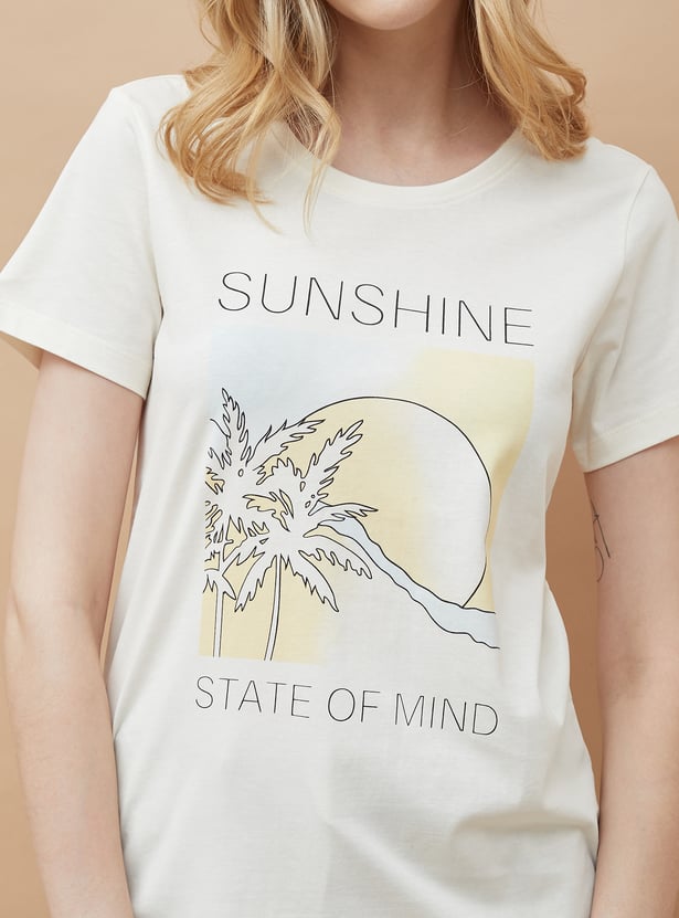 GINGER Printed Lounge T-shirt