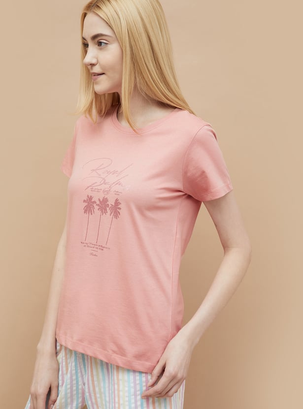 GINGER Printed Lounge T-shirt