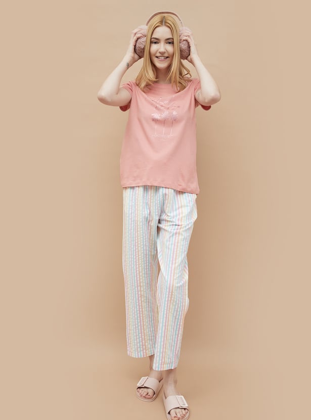 GINGER Printed Lounge T-shirt