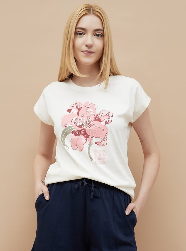 GINGER Printed Lounge T-shirt