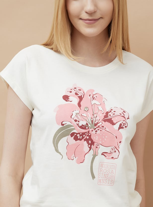 GINGER Printed Lounge T-shirt