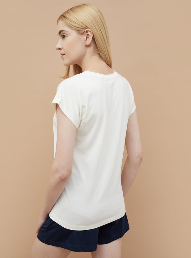 GINGER Printed Lounge T-shirt