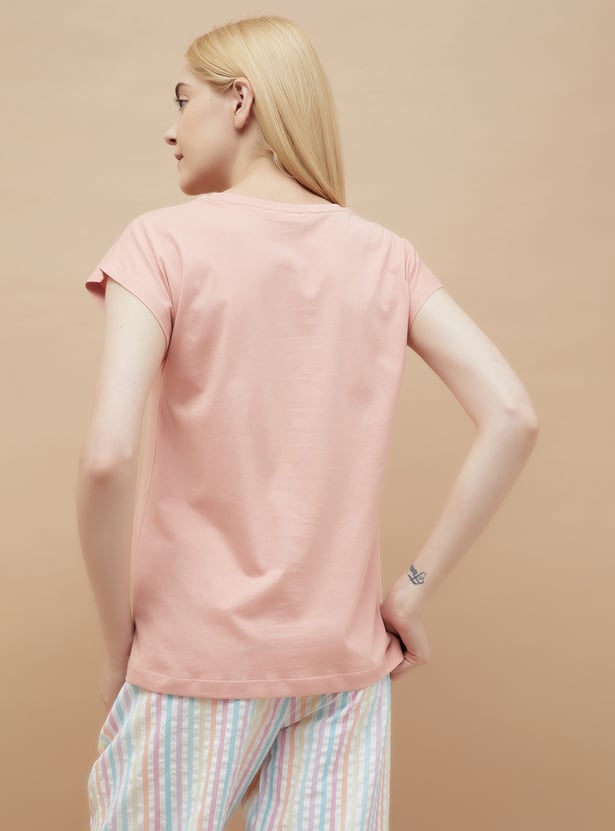 GINGER Printed Lounge T-shirt