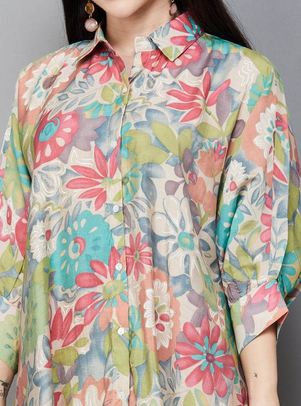 LIBAS Floral Print Co-Ord Set