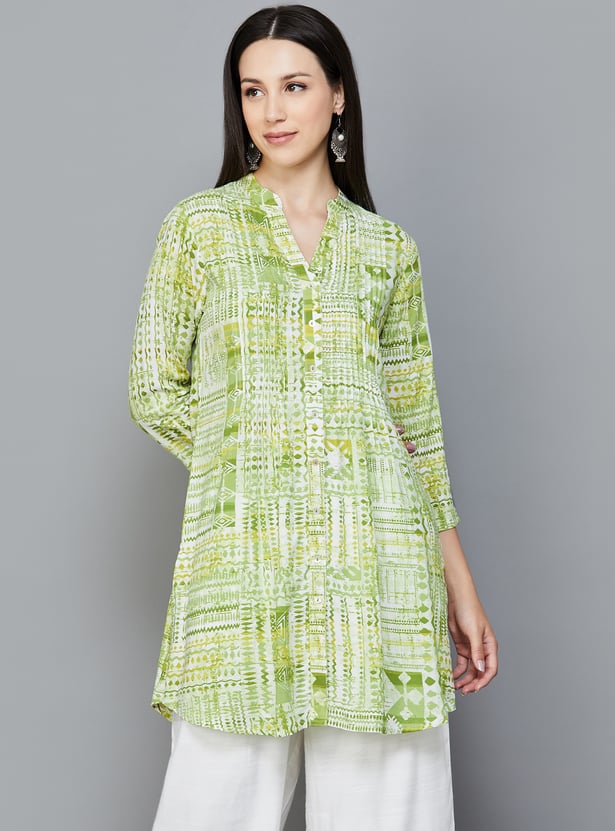 Biba Embroidered straight Kurti